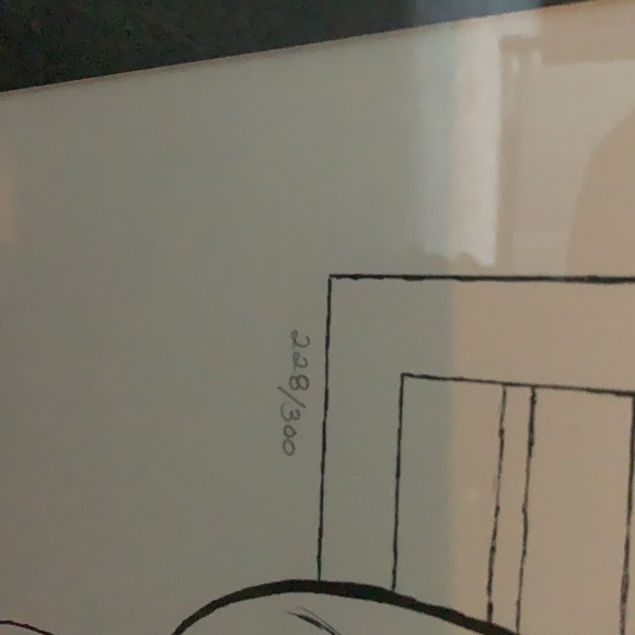 Al hirshfeld tv show law and order lithograph - Picture 3 of 7